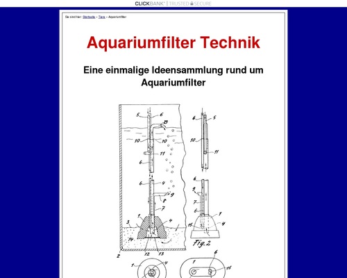 Aquariumfilter Technik