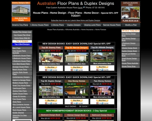 Australian House Plans, Home Deisgns and Home Improvement