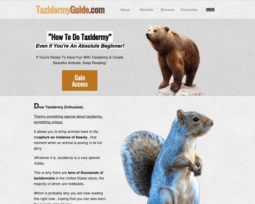 Taxidermy Made Easy