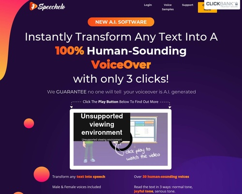 Speechelo – The Best Text To Speech Softare