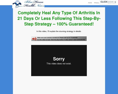 Cure Arthritis Naturally – Blue Heron Health News