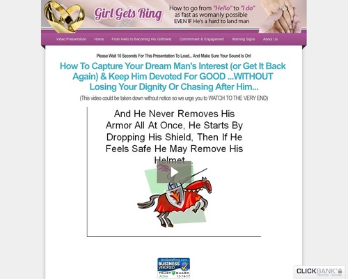 Video Presentation — Girl Gets Ring System